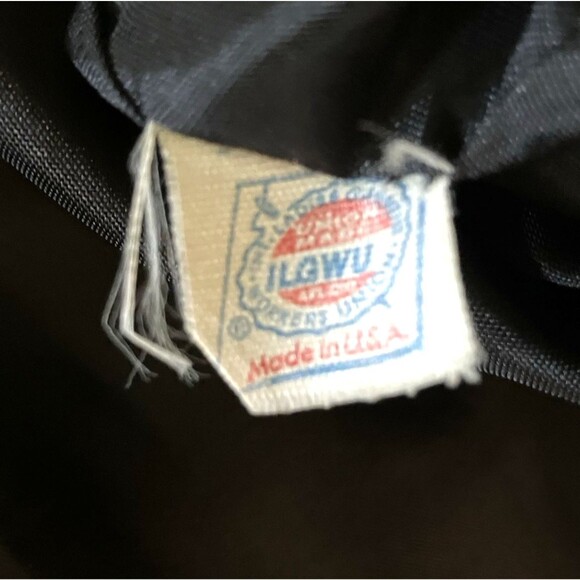 Alorna Vtg Long Wool Coat Open Embroidered Soutache Ribbon Collar L XL 2XL Black - Picture 11 of 16